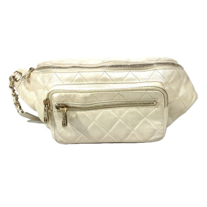 CHANEL Sling bag AS0556 leather Champagne Gold Bags, Waist bags, 2-way bags, Handbags CC COCO Mark Matelasse Women