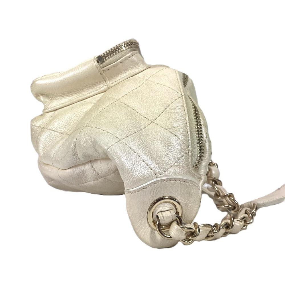 CHANEL Sling bag AS0556 leather Champagne Gold Bags, Waist bags, 2-way bags, Handbags CC COCO Mark Matelasse Women