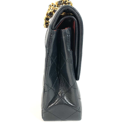 CHANEL Shoulder Bag lambskin black Matrasse quilting CC COCO Mark Paris Limited