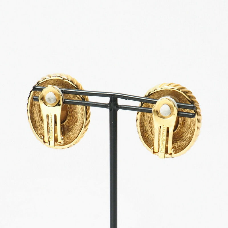 Dior Earring Gold Plated, Sapphire Stone blue Women