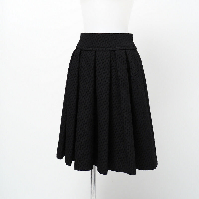 BURBERRY BLACK LABEL skirt D5S94-506-09 Main: 100% polyester black Women 36