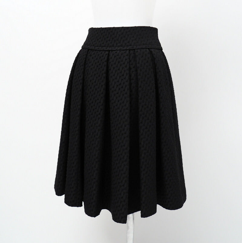 BURBERRY BLACK LABEL skirt D5S94-506-09 Main: 100% polyester black Women 36