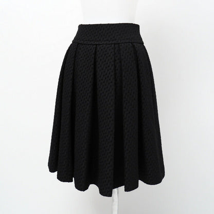 BURBERRY BLACK LABEL skirt D5S94-506-09 Main: 100% polyester black Women 36
