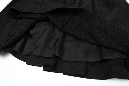 BURBERRY BLACK LABEL skirt D5S94-506-09 Main: 100% polyester black Women 36