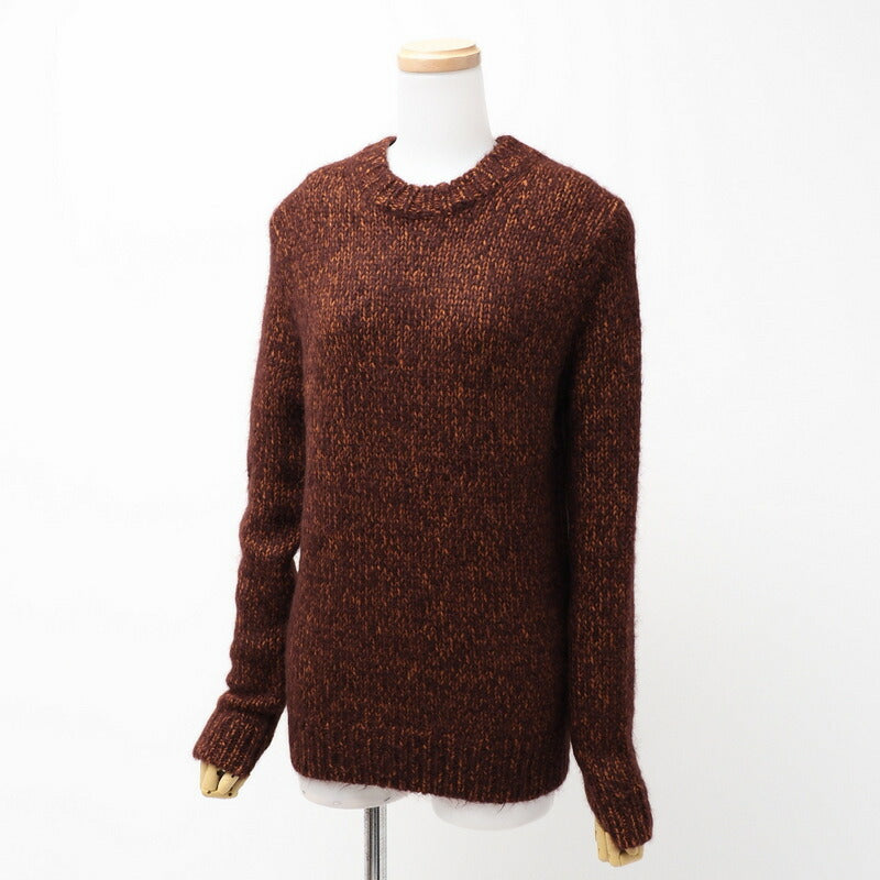 CELINE knit wool Brown XS