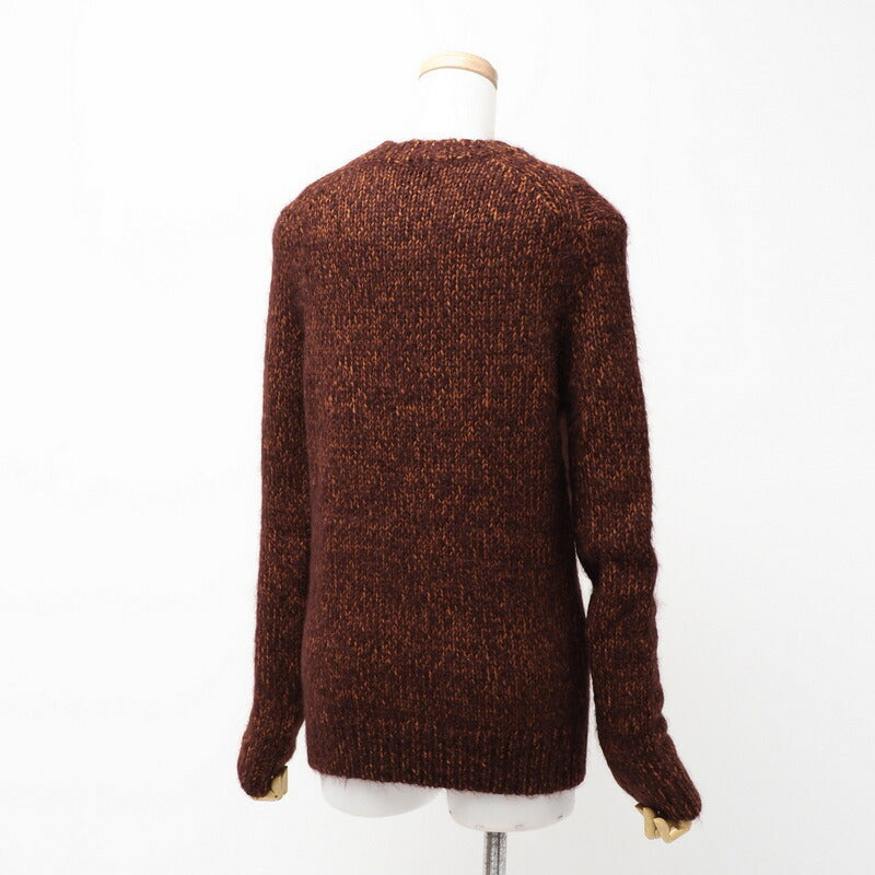 CELINE knit wool Brown XS
