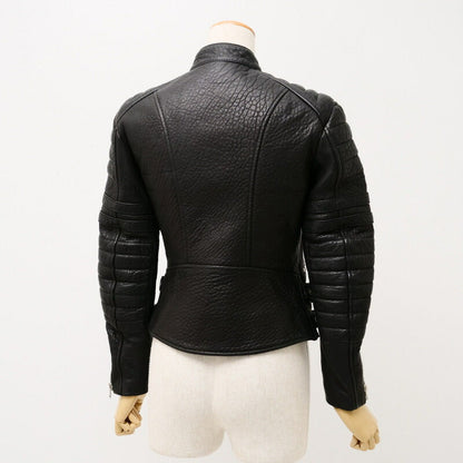 CELINE Jacket Genuine Leather black M