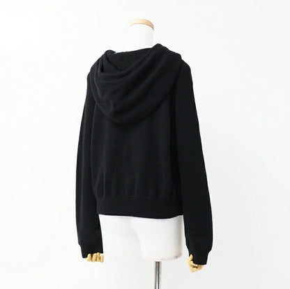 CELINE Hoodie 2A65L373N cashmere black Women S