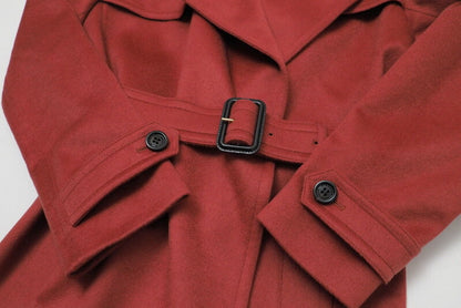BURBERRY trench coat 4023676 cashmere Red Women 40