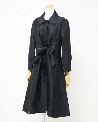 CELINE coat 322.7307692 silk black 38