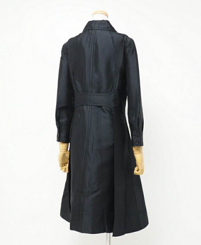 CELINE coat 322.7307692 silk black 38