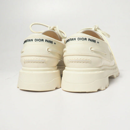 Dior Deck shoes KCB637CRUS03W leather Ivory DIOR WALKER Women 35