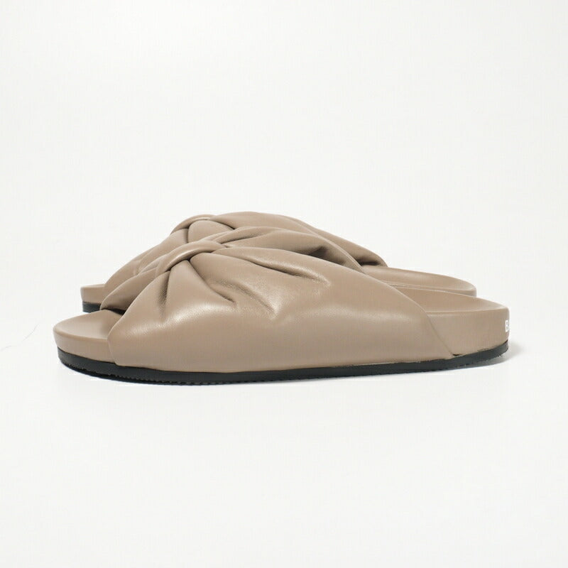 BALENCIAGA Sandals 653904 WA2M3 leather Brown gray Women 36