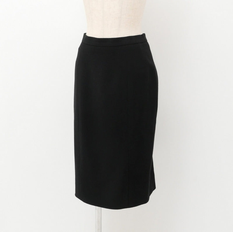 CHANEL suit wool black 20831 40