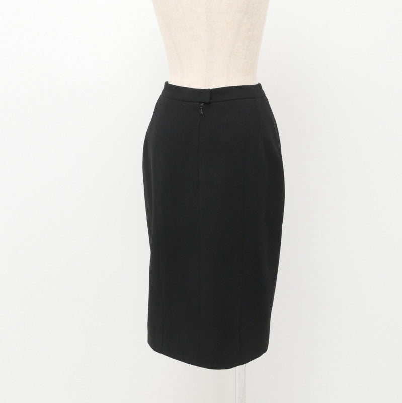 CHANEL suit wool black 20831 40