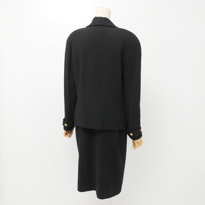 CHANEL suit wool black 20831 40