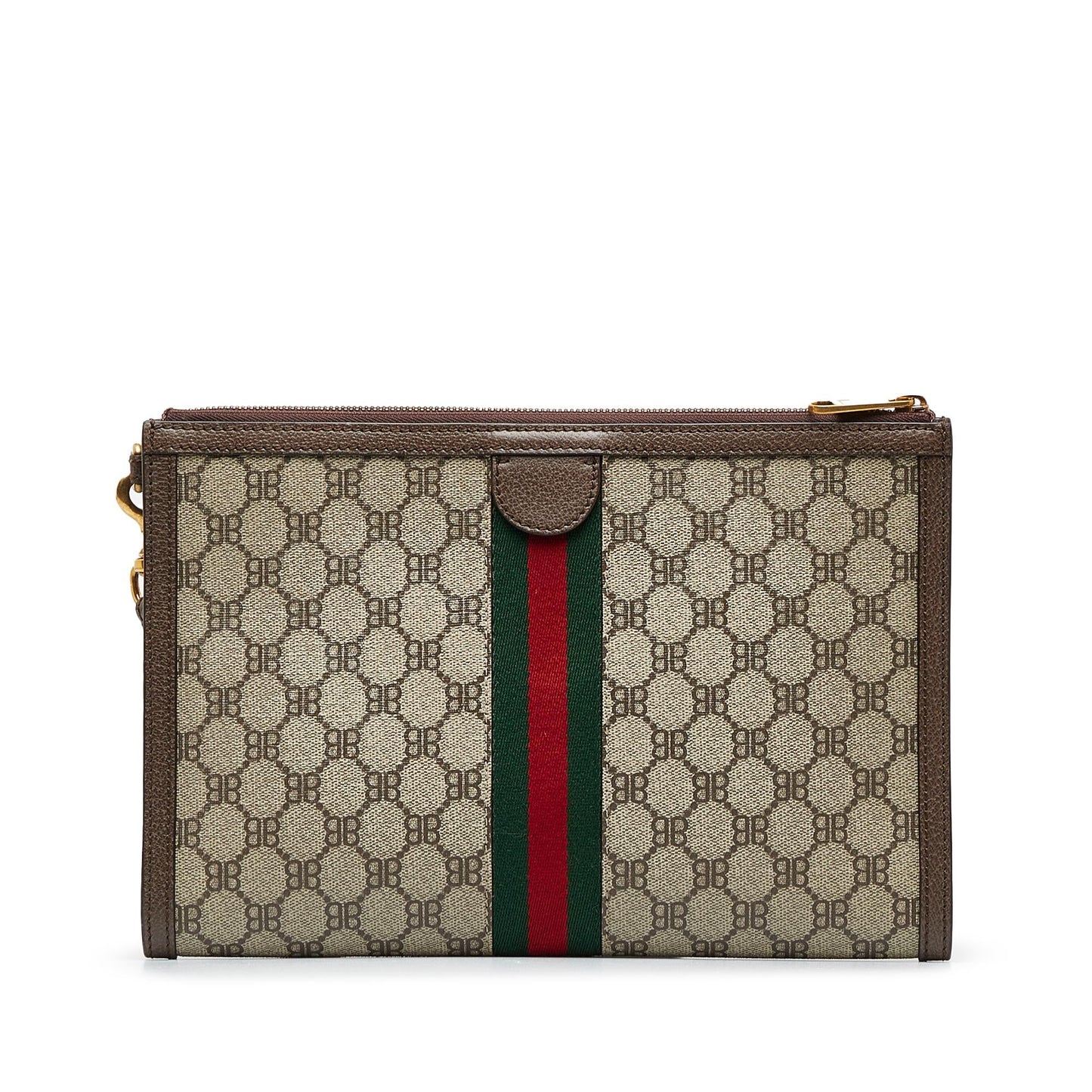 Gucci X Luxury Balenciaga Trending 2025 BB Supreme Ophidia Web Clutch (SHG-dS0YCq)
