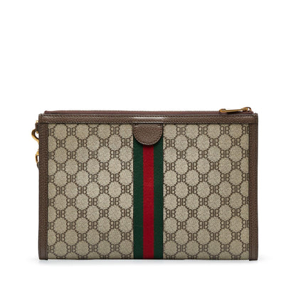 Gucci X Luxury Balenciaga Trending 2025 BB Supreme Ophidia Web Clutch (SHG-dS0YCq)