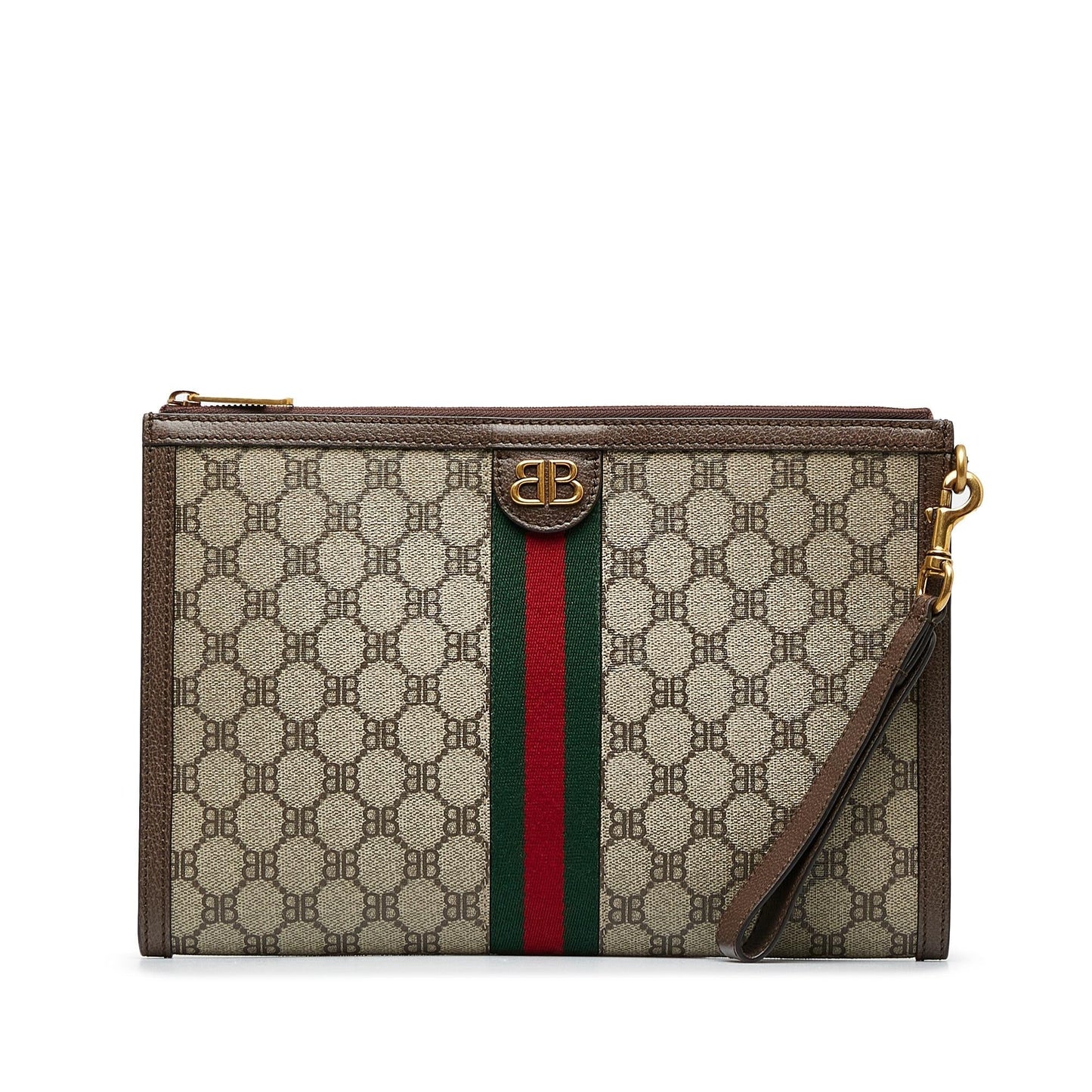 Gucci X Luxury Balenciaga Trending 2025 BB Supreme Ophidia Web Clutch (SHG-dS0YCq)