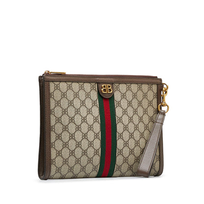 Gucci X Luxury Balenciaga Trending 2025 BB Supreme Ophidia Web Clutch (SHG-dS0YCq)