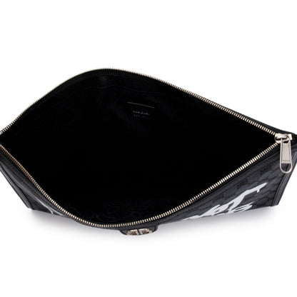 Gucci X Balenciaga The Hacker Project BB Supreme Graffiti Laptop Pouch