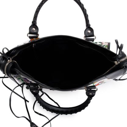 Gucci X Balenciaga The Hacker Project Flora Medium Neo Classic Bag