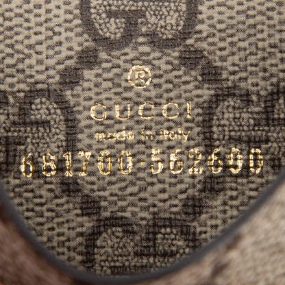 Gucci X Balenciaga The Hacker Project GG Supreme Hourglass Card Case Wallet