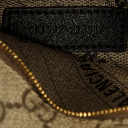 Gucci X Balenciaga The Hacker Project GG Supreme Hourglass Small Top Handle Bag