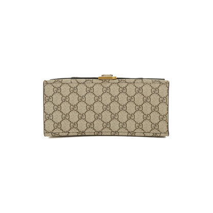 Gucci X Balenciaga The Hacker Project GG Supreme Hourglass Small Top Handle Bag