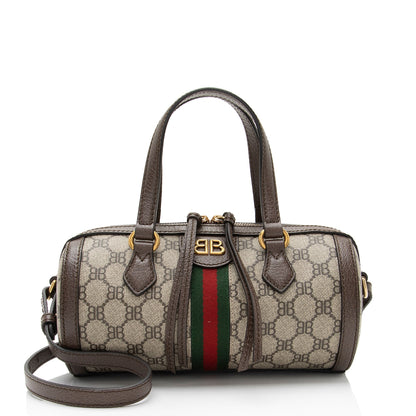 Gucci x Luxury Balenciaga Trending 2025 BB Supreme Monogram Web Ophidia Boston Bag (SHF-XYpX9x)