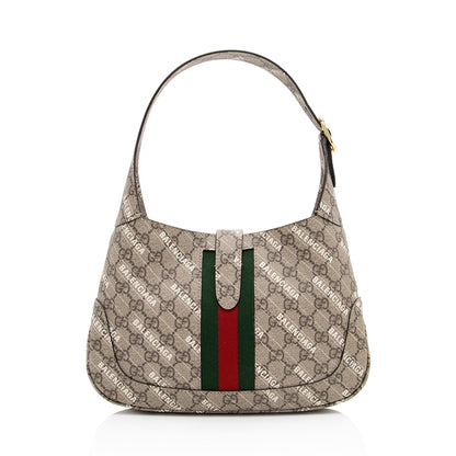 Gucci x Luxury Balenciaga Trending 2025 GG Supreme The Hacker Project Jackie Small Shoulder Bag (SHF-G53gqn)