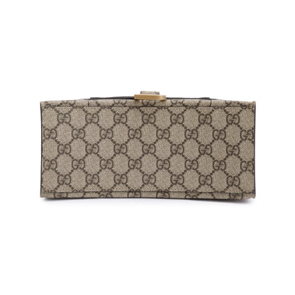 Gucci x Balenciaga The Hacker Project GG Supreme Small Hourglass Top Handle Bag