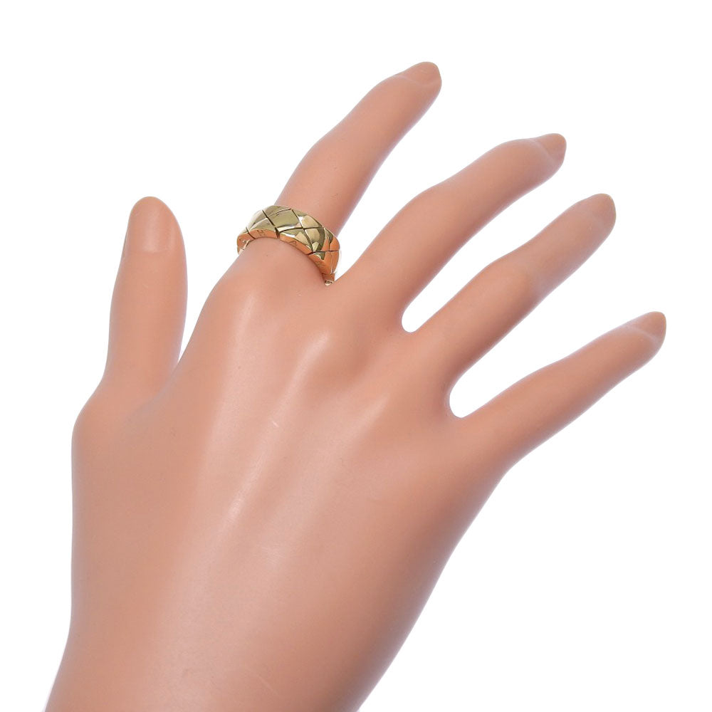 CHANEL Ring K18 yellow gold gold Matrasse Women 54
