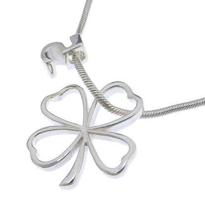 CHANEL Necklace Silver925 Silver Clover No.5 Icon Women