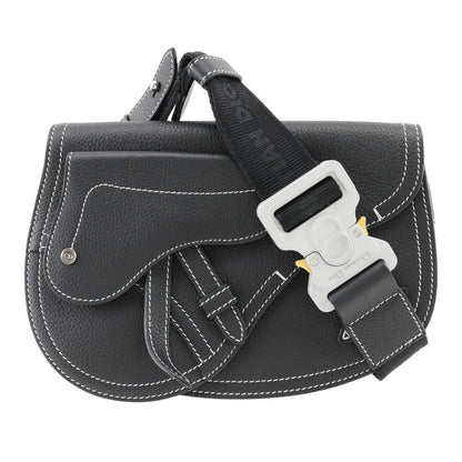 Dior Sling bag Calfskin black saddle mens