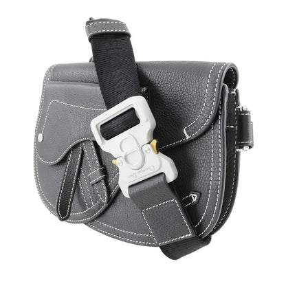 Dior Sling bag Calfskin black saddle mens