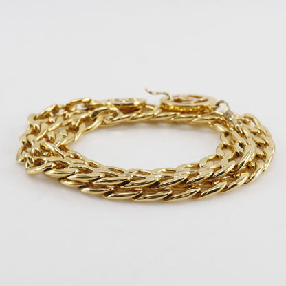 CHANEL belt Plated Gold gold COCO Mark Chain belt
