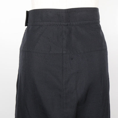 CHANEL skirt cotton black Women 36