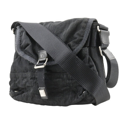 CHANEL Shoulder Bag Nylon black Matrasse Sports line