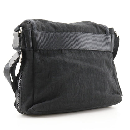 CHANEL Shoulder Bag Nylon black Matrasse Sports line