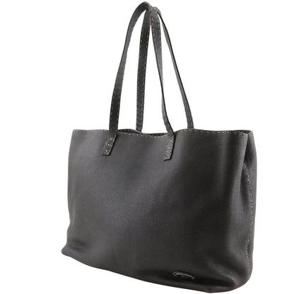 FENDI Tote Bag 7VA282 leather Brown Celeria unisex(Unisex)