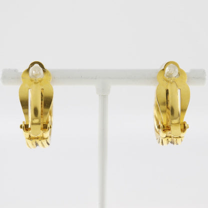 CHANEL Earring Plated Gold gold Women
