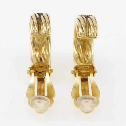 CHANEL Earring Plated Gold gold Women