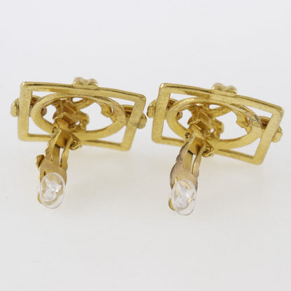 CHANEL Earring Plated Gold gold Women