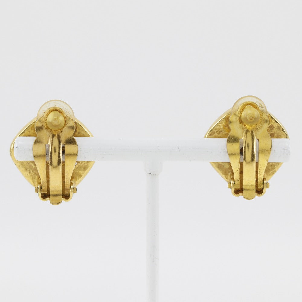 CHANEL Earring Plated Gold gold Women