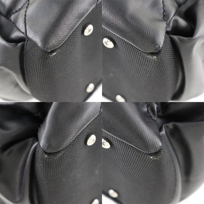 CHANEL Tote Bag A34210 PVC black Paris Biarritz GM Women
