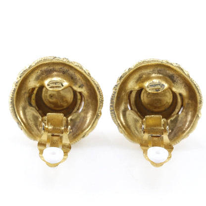CHANEL Earring Plated Gold gold Women