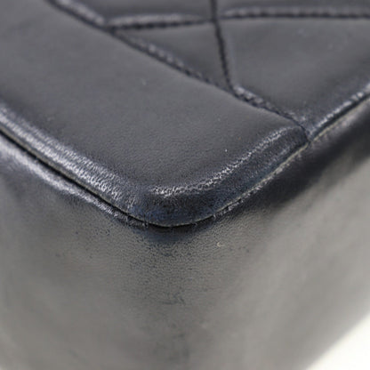 CHANEL Shoulder Bag lambskin black ChainShoulder Women