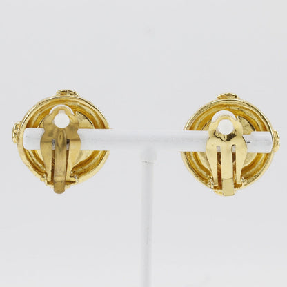 CHANEL Earring Plated Gold gold Women