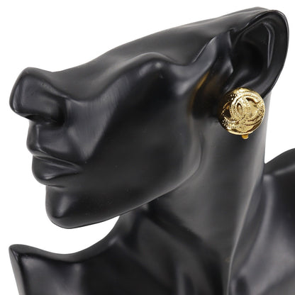 CHANEL Earring Plated Gold gold Women